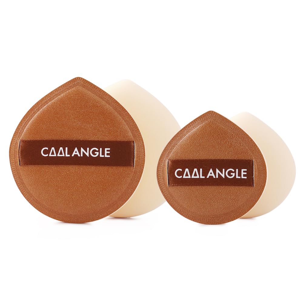 5Pcs Makeup Sponge For Foundation Concealer And Powder, Latex Free Blender Sponge For Natural And Easy Makeup Soft Long-lasting And Beginner-friendly, Green, Medium