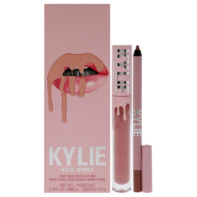 Velvet Lip Kit - 700 Bare by Kylie Cosmetics for Women - 2 Pc 0.10 oz Velvet Liquid Lipstick, 0.03 oz Lip Liner