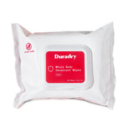 Whole-body Deodorant Wipes for Men & Women - Body Wet Wipes for Odor Control, Use for On-the-Go Cleansing, Gym Sessions, Travel, or Rinse-Free Shower Alternative - Aqua Scent, Pack of 3