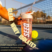 SEEQ Clear Whey Isolate Protein Powder, Mango Pineapple - 22 Servings, 22g Protein Per Serving - 0g Lactose, Sugar-Free, Keto-Friendly, Soy Free - Juice-Like Protein, Post-Workout Recovery