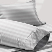 TEXAS LINEN CO. 100% Egyptian Cotton Sheets King Size Set - 1200 Thread Count Egyptian Cotton Luxury Sheets King Size, 17" Deep Pocket, Soft, Cooling Sateen Weave Hotel Quality Bedding Set - White