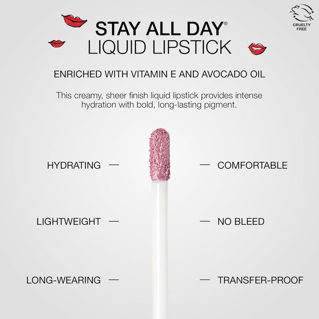 stila Stay All Day Sheer & Shimmer Liquid Lip