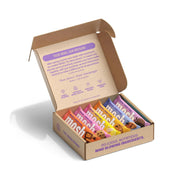 MOSH Variety Pack Keto Protein Bars, High Fiber, Low Carb, Gluten Free, High Protein, Brain Healthy Snack with Ashwagandha, Lion's Mane, 6 Count