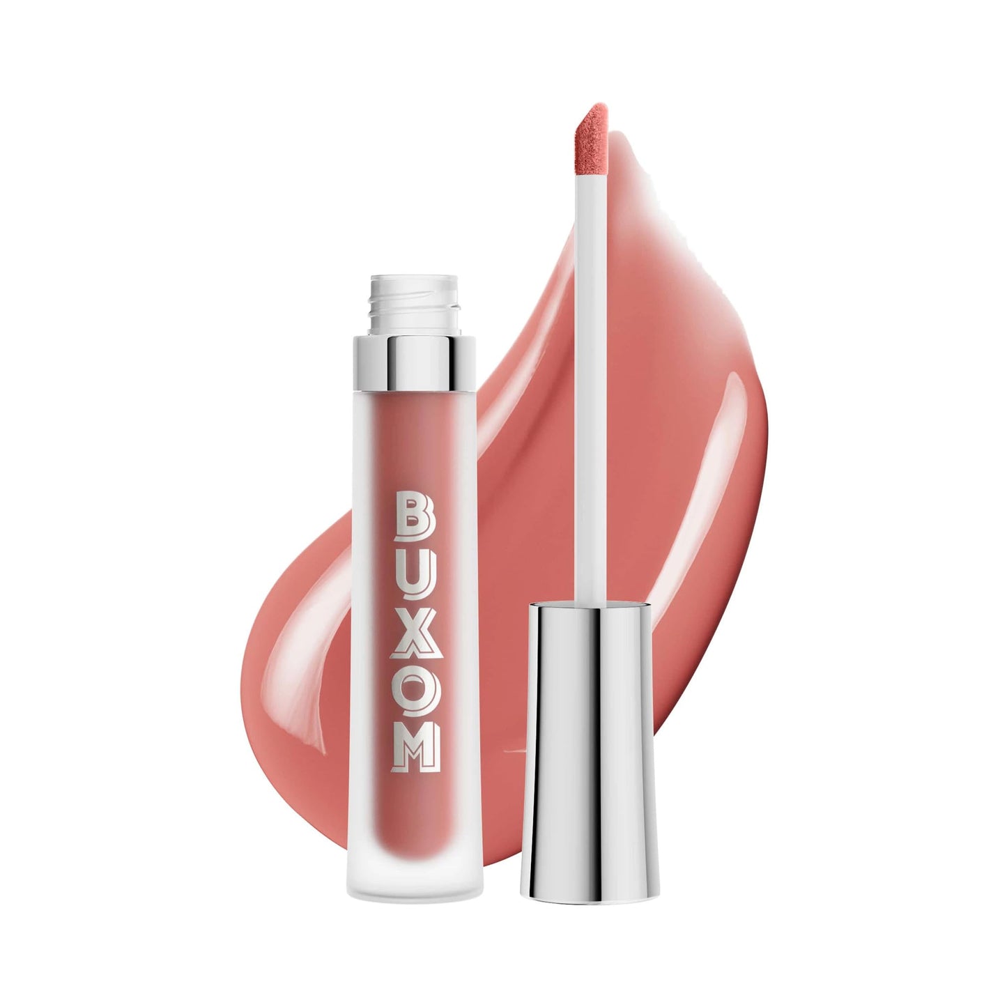BUXOM Full-On Plumping Lip Cream, Hydrating Lip Plumper Gloss with Peptides & Hyaluronic Acid, High-Shine Tinted Formula for Fuller, Softer Lips, Cruelty-Free