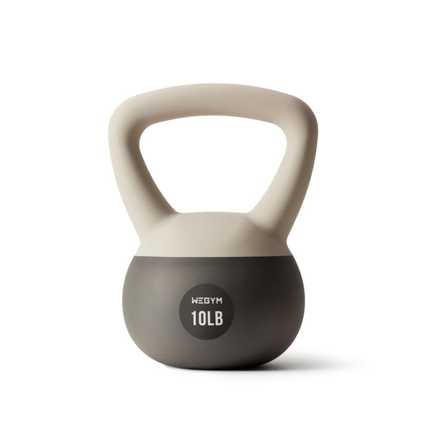 Soft Kettlebells with Cushioned Impact-Resistant Base and Anti-Slip, Wide-Grip Handle for Home Workouts, Weightlifting, and Full Body Strength Training