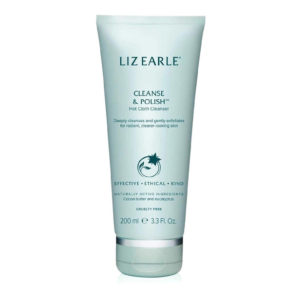 Liz Earle Cleanse & Polish Face Wash - Gentle Facial Cleanser with Moisturizing & Calming Ingredients - Boosts Hydration and Reveals Instant Radiance (200ml)