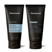 Hawthorne Men's Everyday Essential Skincare Set With Face Wash Cleanser and Lotion. A 2-Step Routine for Smooth, Hydrated Skin. All Natural Ingredients, Paraben Free, Phthalate Free. 4 Fl. Oz. Each.