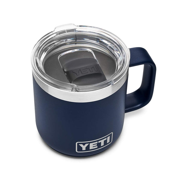 YETI Rambler 10 oz Stackable Mug, Vacuum Insulated, Stainless Steel with MagSlider Lid, Stainless