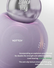 YOTTOY Anti-Burst Exercise Ball for Working Out, Yoga & Pregnancy, Extra Thick Workout Ball for Physical Therapy & Fitness