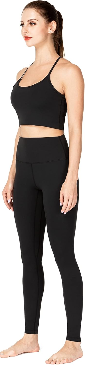 Sunzel Womens Workout Leggings with High Waist Tummy Control