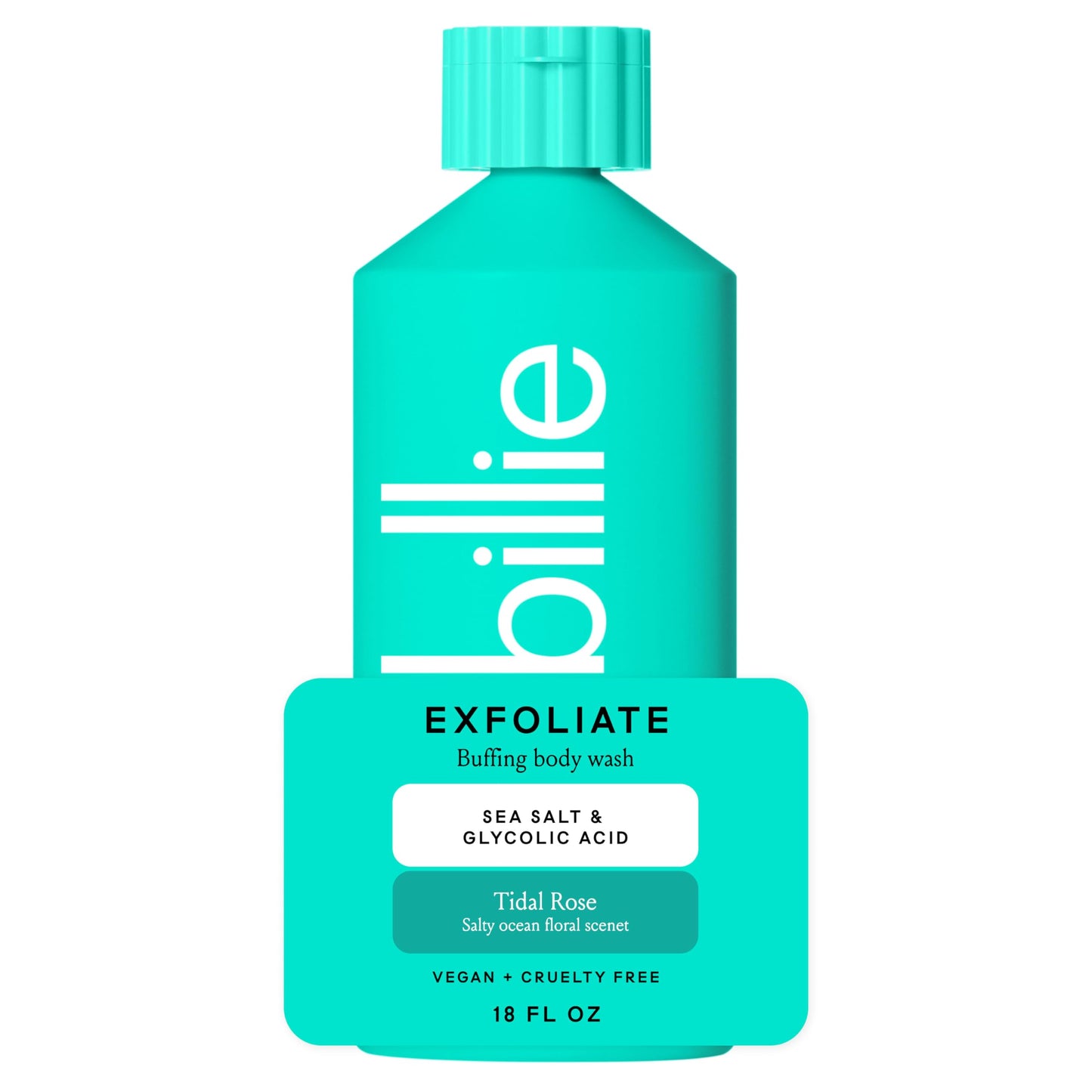 Billie Bounce Hydrating Womens Body Wash, 18 fl oz, Creamy Vanilla Cedar Scent, Vegan, Cruelty Free