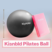 Small Exercise Ball, 9 Inch Mini Pilates Ball, Anti Burst and Slip Resistant Mini Yoga Ball for Stability, Fitness, Physical Therapy, Stretching & Core Strength Workout at Home Gym & Office