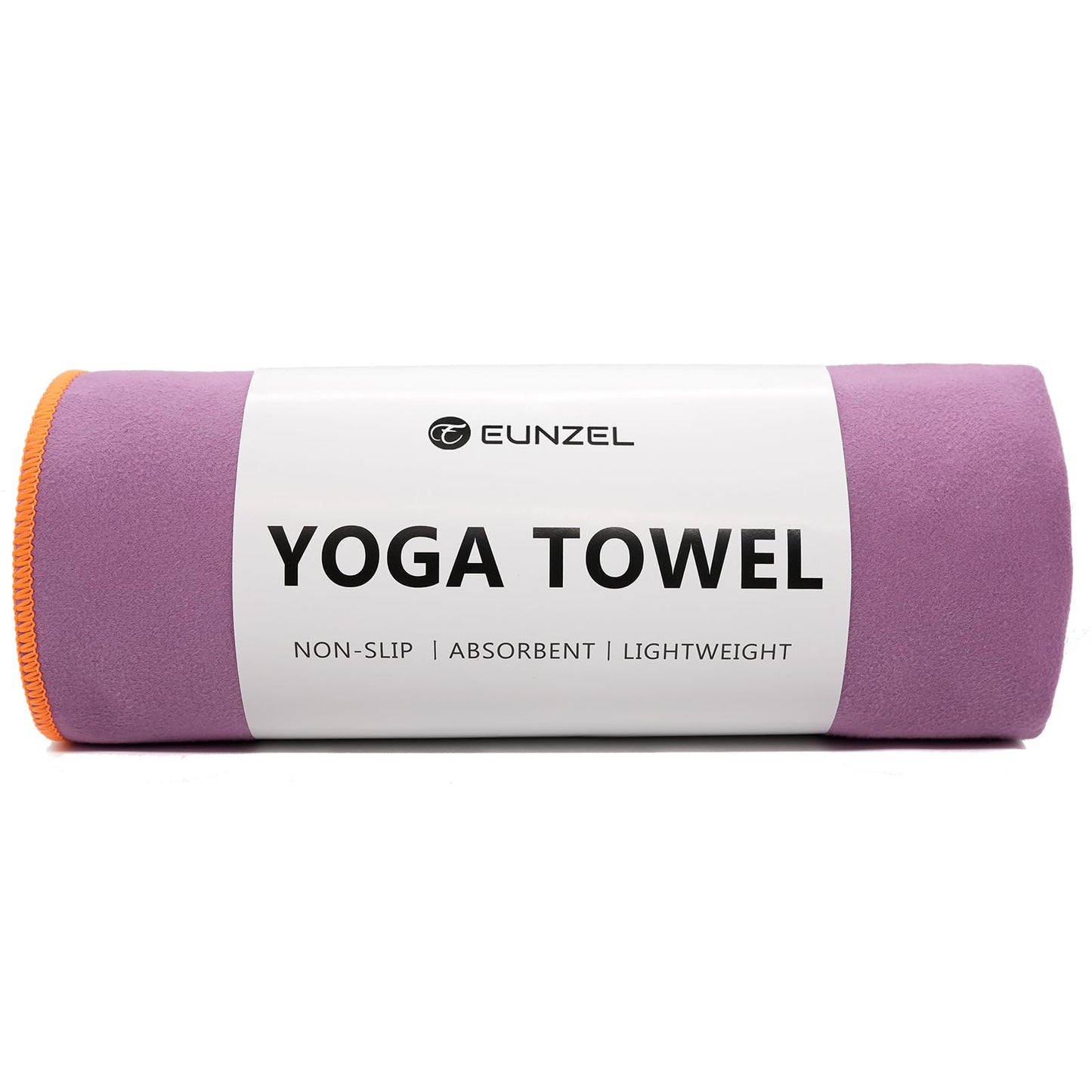 Eunzel Hot Yoga Towel Non-Slip Yoga Mat Towel Ultra-Absorbent Microfiber Towel for Hot Yoga, Pilates，Bikram and Workout 26.5"x 72"