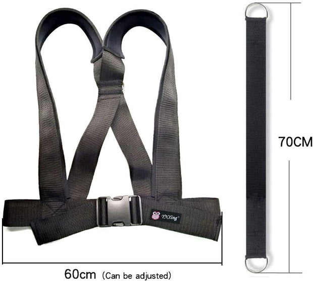 YNXing Resistance Training Rope Explosive Force Bounce Physical Training Resistance Rope Improving Speed, Stamina and Strength