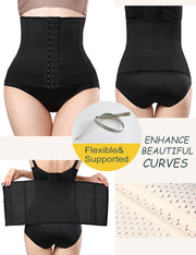 Waist Trainer for Women Belly Fat Shapewear Tummy Control Stomach Girdle Corset Working Out Cinchers Faja Body Shaper