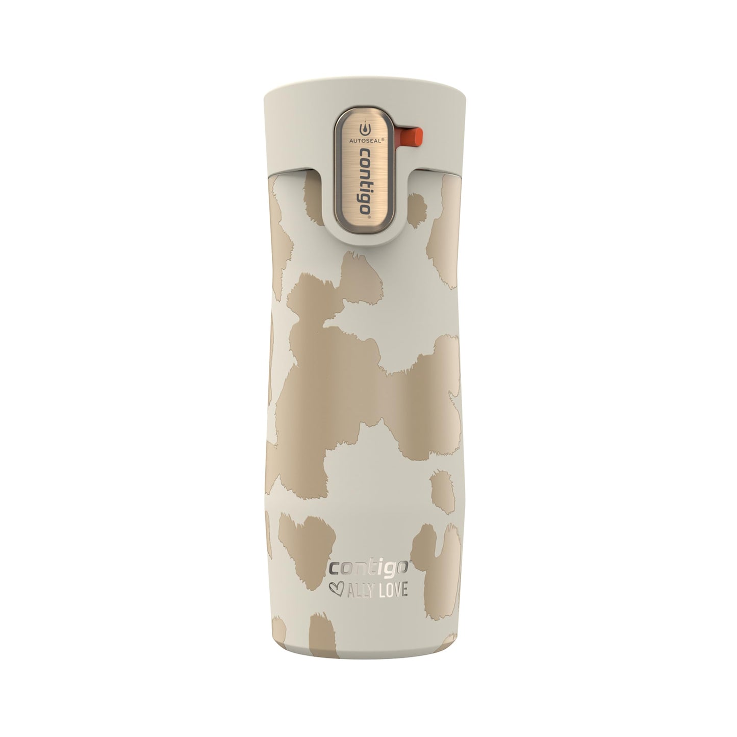 Contigo West Loop Stainless Steel Travel Mug with AUTOSEAL Lid, 16oz., Stainless Steel/Black