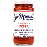 Yo Mama's Foods Keto Classic Pizza Sauce – Pack of (2) - Vegan, No Sugar Added, Low Carb, Low Sodium, Gluten Free, Paleo, and Made with Fresh Non-GMO Tomatoes!