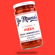 Yo Mama's Foods Keto Classic Pizza Sauce – Pack of (2) - Vegan, No Sugar Added, Low Carb, Low Sodium, Gluten Free, Paleo, and Made with Fresh Non-GMO Tomatoes!