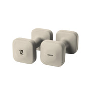 SafeGrip Dumbbells, Anti-Slip, Anti-Roll, Thick Handles, Free Weights, Square Dumbbells for Secure Workouts at Home, Weightlifting, and Personal Training