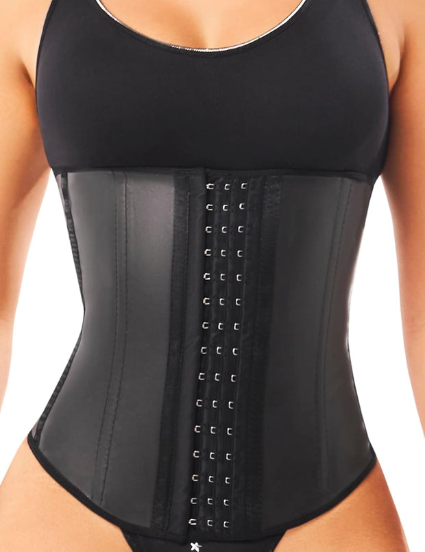 LadySlim Fajas Colombianas Reductoras Cinturilla Waist Trainer for Women – Colombian Latex Body Shaper Cincher Corset
