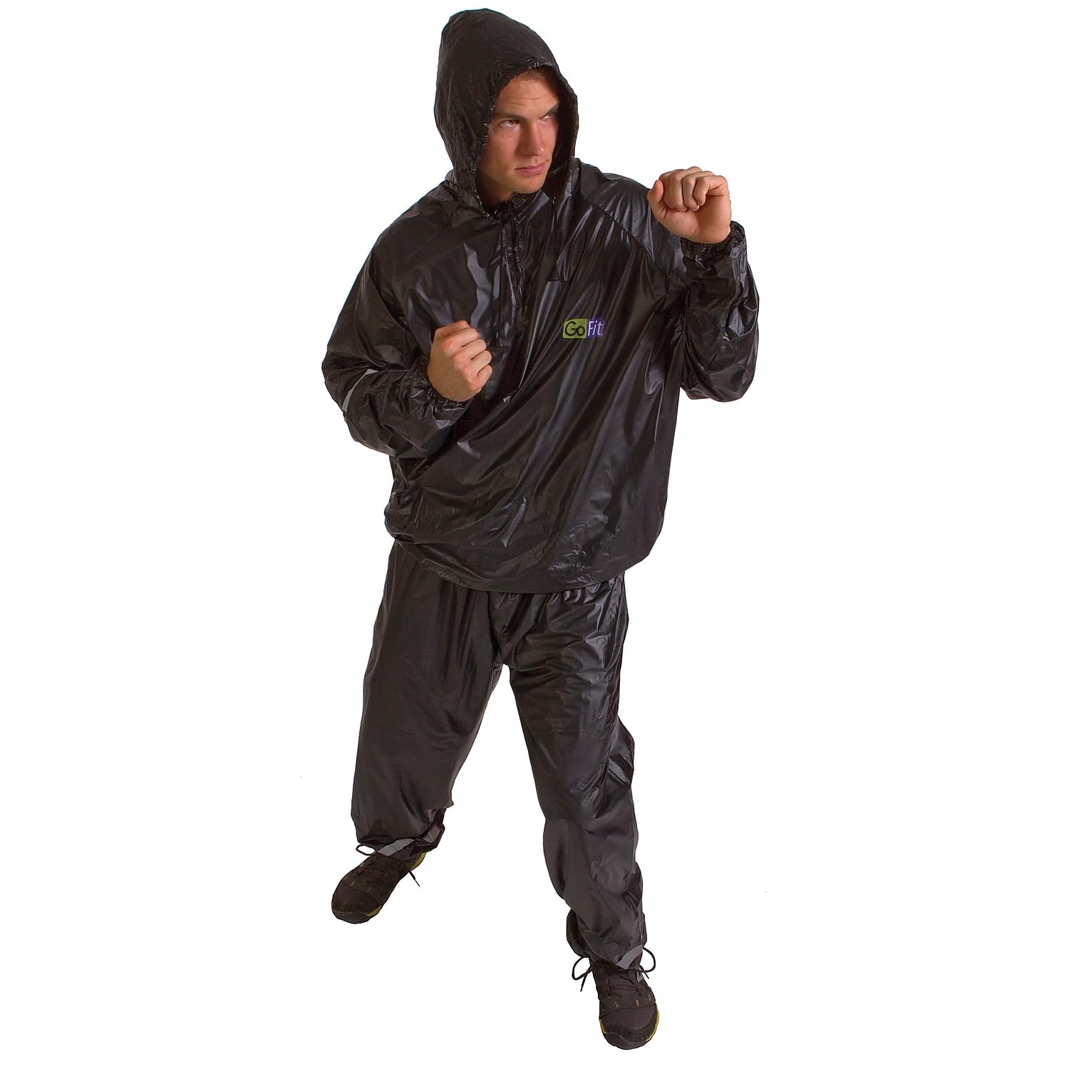 GoFit Hooded Thermal 2-Piece Training Suit