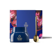 Manuka Health Extra MGO 600+ Manuka Honey Kit, Includes MGO 600+ (250g), Gold Spoon, and Drawstring Bag, Authentic Raw Honey from New Zealand