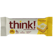 think!, High Protein Bars - Cookies and Crème, 20g Protein, 0g Sugar, No Artificial Sweeteners, Gluten Free, GMO Free, 2.1 Ounce bar