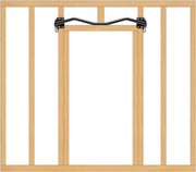 Kipika Heavy Duty Wall Mounted Doorway Pull Up Bar, Multifunctional Chin Up Bar, Portable Fitness Door Bar, Body Workout Home Gym System