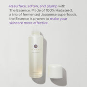Tatcha The Essence | Oil-Free Moisturizing and Skin Softening Serum Infused with Green Tea | 150ml / 5.1 oz