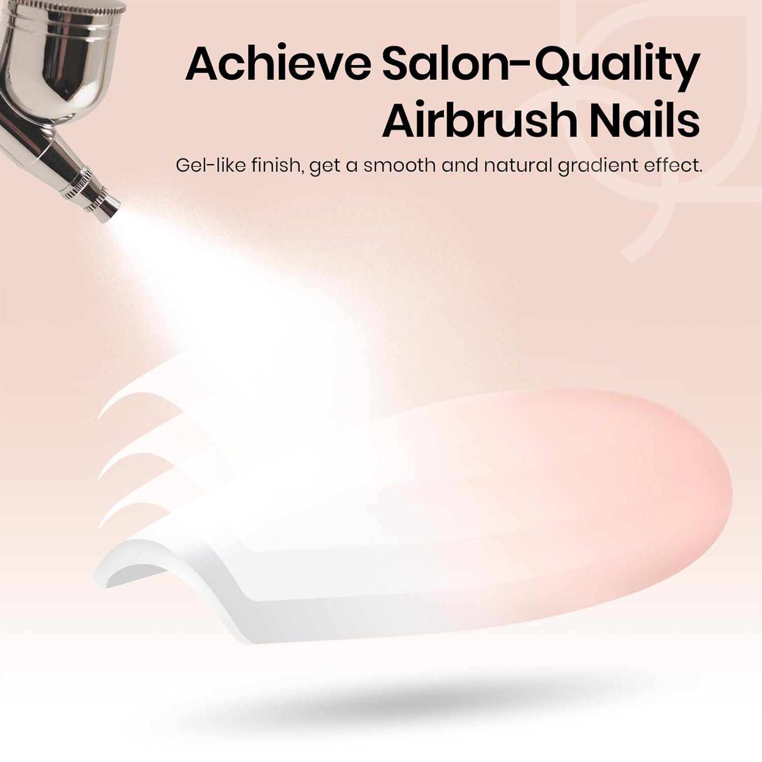 Beetles Ombre Press on Nails: 224 PCS Short Almond Gel Nail Tips, Pink Press ons Pre-applied Primer & Base Coat Glue on Nail Tips, No Need to File Fake Nails DIY Nails Gifts for Women