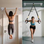 Wall Mounted Doorway Pull Up Bar, Heavy Duty Strength Training Pull-Up Bars for Doorframe, Support Beam or Joist Mount Thick Metal Sturdy Construction Support 500 lbs
