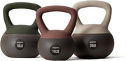 Soft Kettlebells with Cushioned Impact-Resistant Base and Anti-Slip, Wide-Grip Handle for Home Workouts, Weightlifting, and Full Body Strength Training
