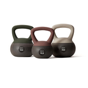 Soft Kettlebells with Cushioned Impact-Resistant Base and Anti-Slip, Wide-Grip Handle for Home Workouts, Weightlifting, and Full Body Strength Training