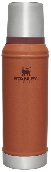 Stanley Classic Legendary Vacuum Bottle 2.0 qt | Wide Mouth with Leakproof Cup Lid | Keep Drinks Hot or Cold | Packable for Travel | Insulated Stainless Steel Thermos | BPA-Free | Hammertone Green