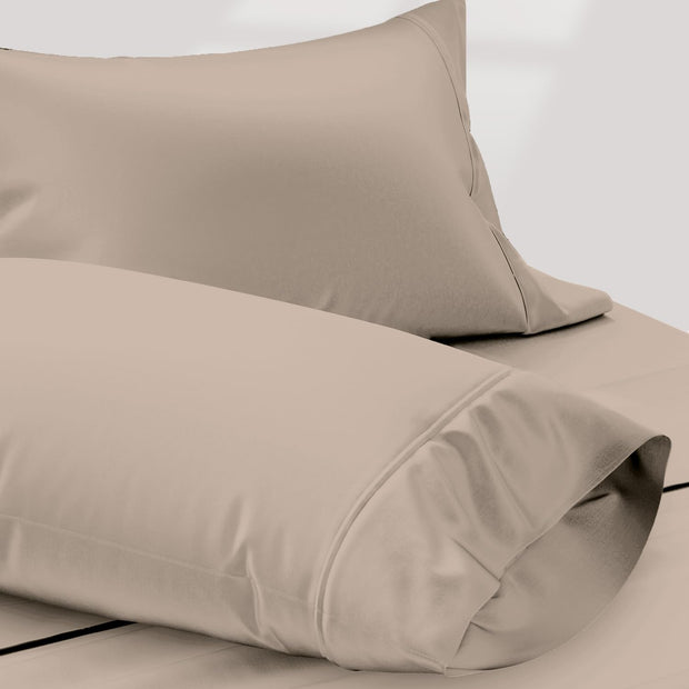 TEXAS LINEN CO. 100% Egyptian Cotton Sheets King Size Set - 1200 Thread Count Egyptian Cotton Luxury Sheets King Size, 17" Deep Pocket, Soft, Cooling Sateen Weave Hotel Quality Bedding Set - White