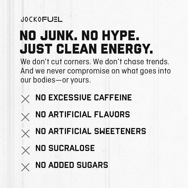 Jocko Fuel Blue Raspberry Energy Drink, 12 Pack, 0 Sugar, 95mg Caffeine, Supports Brain Health