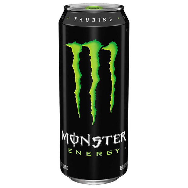 Monster Energy Drink, Green, Original, 16 Ounce (Pack of 24)
