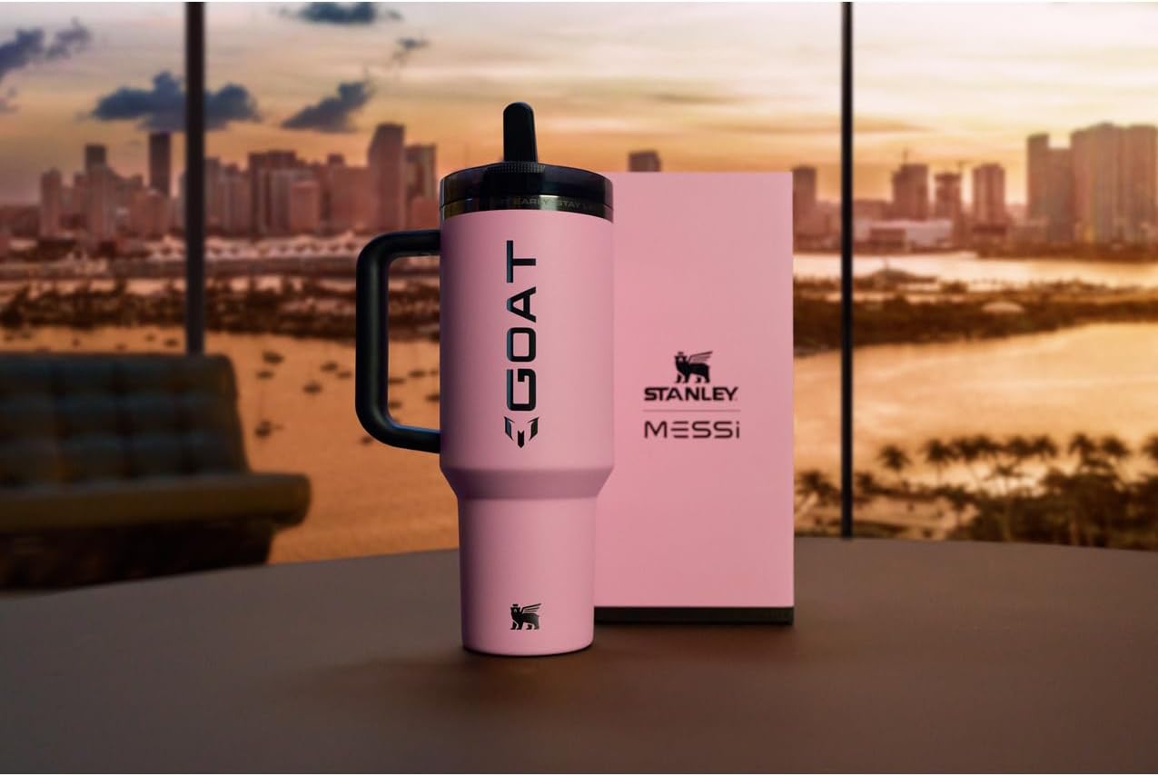 Stanley x Messi Quencher ProTour Flip Straw Tumbler | 40 OZ