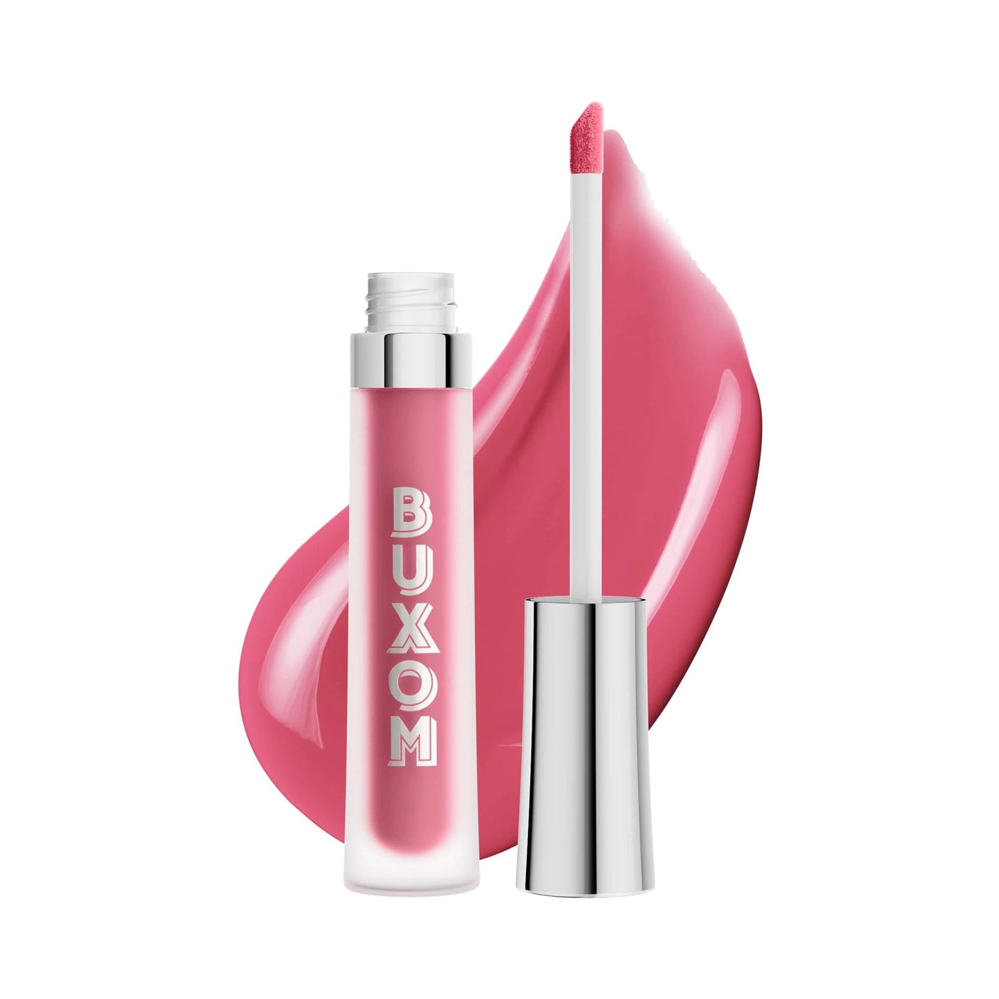 BUXOM Full-On Plumping Lip Cream, Hydrating Lip Plumper Gloss with Peptides & Hyaluronic Acid, High-Shine Tinted Formula for Fuller, Softer Lips, Cruelty-Free