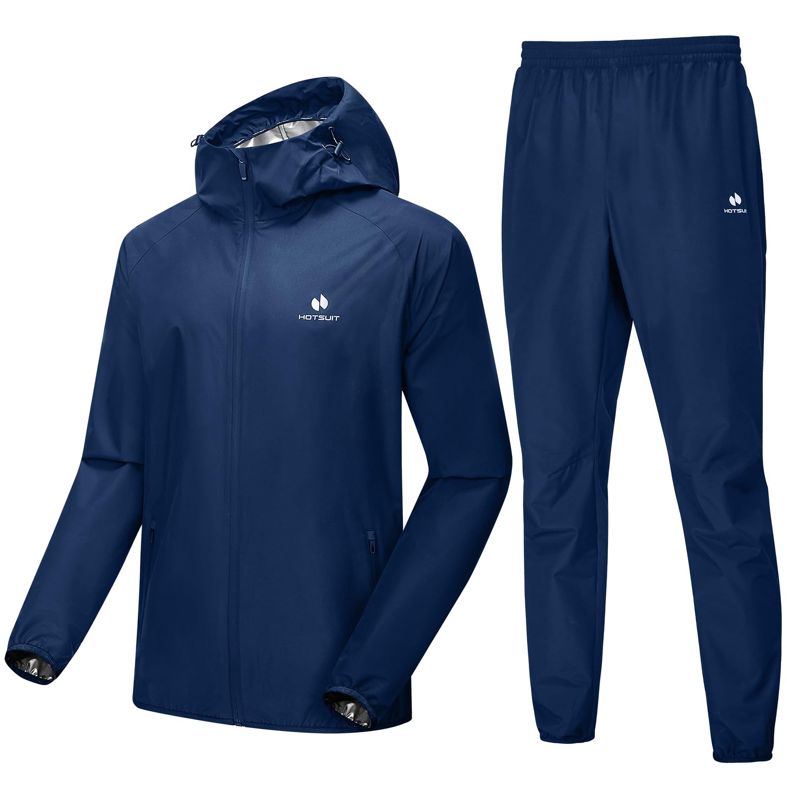 HOTSUIT Sauna Suit for Men Weight Loss Sweat Suit Boxing Exercise Sweat Sauna Jacket Pants