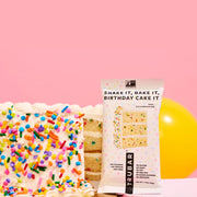 TRUBAR Vegan Protein Bar, Shake it Bake it Birthday Cake it, Gluten Free, Plant Based Protein, Dairy Free, Non GMO, Soy Free, No Sugar Alcohols, 12G Protein, 12G Fiber, 23G Carb, On the Go Snack Bars, 12 ct