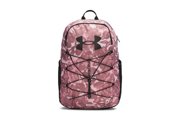 Under Armour Unisex-Adult Hustle Sport Backpack , Black (001)/Silver , One Size Fits All