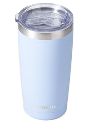 SUNWILL Travel Coffee Tumbler 20 oz, Insulated Mug with Lid, Stainless Steel Cup for Outdoor, Powder Coated Navy