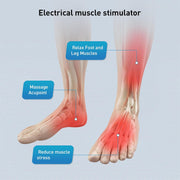 TENS & PMS,Transcutaneous Electronic Nerve Stimulator, EMS Foot Massage for Muscle Relaxation, LCD Display Screen