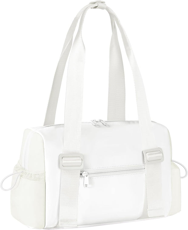 Small Gym Bag & Tote bag for Women, Waterproof Travel Duffle Bag with Wet Compartment, Mini Gym Bag for Sport & Workout & Swimming - KUKUPAK