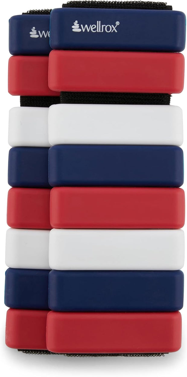 Weighted Bangles – Adjustable Ankle and Wrist Weights for Women & Men – Set of Ankle Weights 2 lbs (1 lb Each Wrist Weight) | Weighted Arm Bands for Pilates, Yoga, Running & Walking