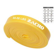 Zacro Resistance Bands, 6 Resistance Levels Pull Up Assistance Bands, Exercise Bands for Men&Women, Heavy Duty Resistance Band Set with Door Anchor, for Working Out, Muscle Training, Physical Therapy