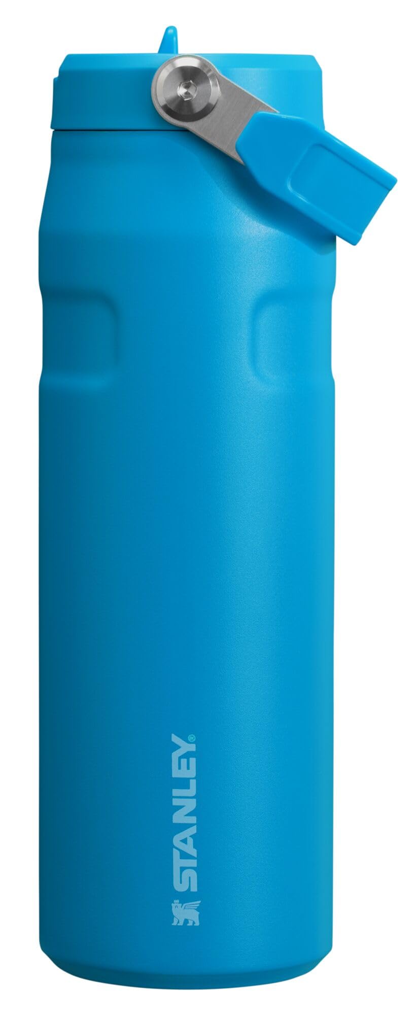 Stanley IceFlow Flip Straw 2.0 Water Bottle 24 oz | Built-In Straw for Travel and Sports | Lightweight and Leak Resistant | Insulated Stainless Steel | BPA-Free | Pink Mesa
