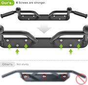 Kipika Heavy Duty Wall Mounted Doorway Pull Up Bar, Multifunctional Chin Up Bar, Portable Fitness Door Bar, Body Workout Home Gym System