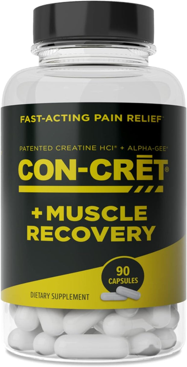 ProMera Sports Muscle Recovery, Concentrated Creatine and Alpha-GEE®, Supports Muscle Recovery, Reduces Soreness, Restores Muscle Health, 90 Capsules